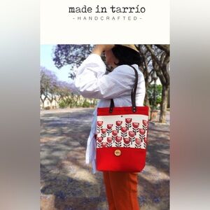 Large toe bag/ with semi-rigid/ handcrafted in Australia ( made in Tarrio )